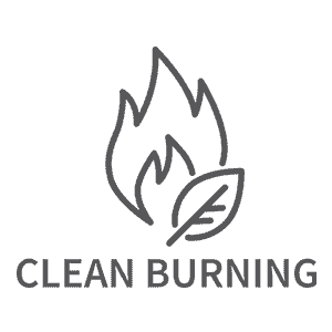 clean burning candle icon